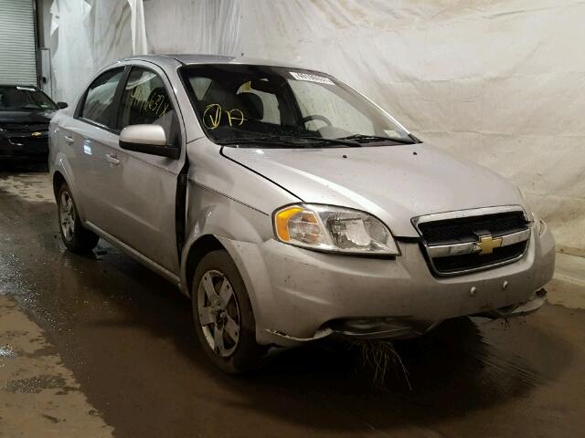 KL1TD5DE3BB251596 - 2011 CHEVROLET AVEO LS SILVER photo 9