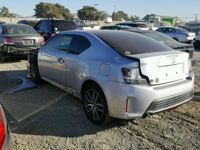 JTKJF5C7XE3082231 - 2014 TOYOTA SCION TC SILVER photo 3