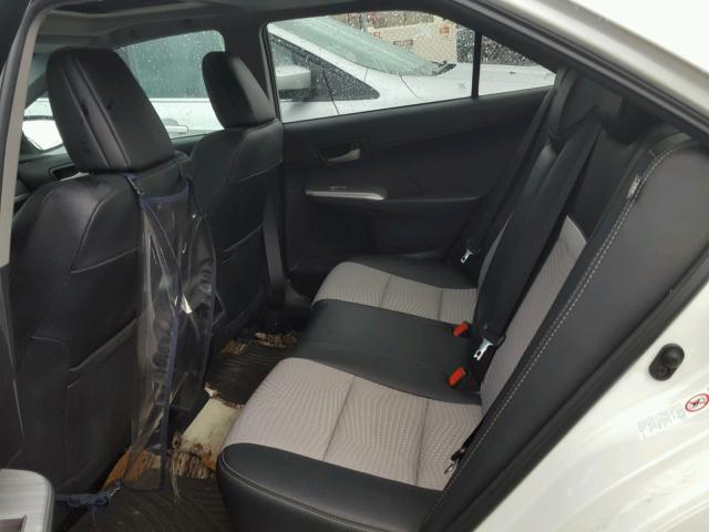 4T1BF1FK5CU633396 - 2012 TOYOTA CAMRY BASE თეთრი ფოტო 6