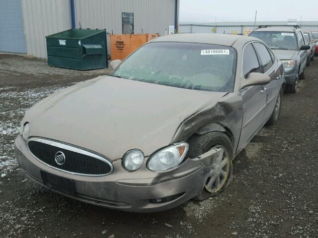 2G4WC582571200984 - 2007 BUICK LACROSSE C GOLD photo 2