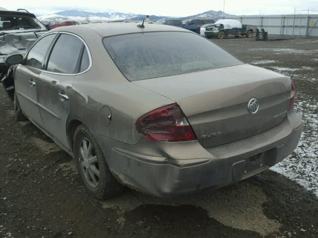 2G4WC582571200984 - 2007 BUICK LACROSSE C GOLD photo 3