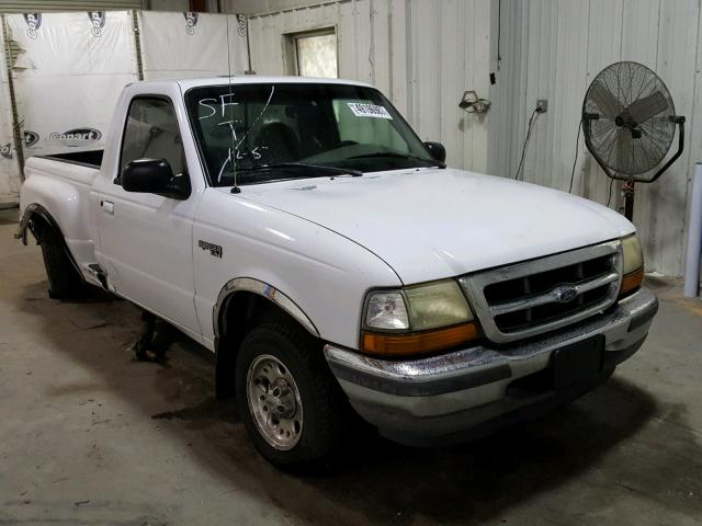 1FTYR10C8WTA47342 - 1998 FORD RANGER WHITE photo 1