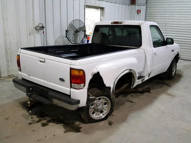 1FTYR10C8WTA47342 - 1998 FORD RANGER WHITE photo 4