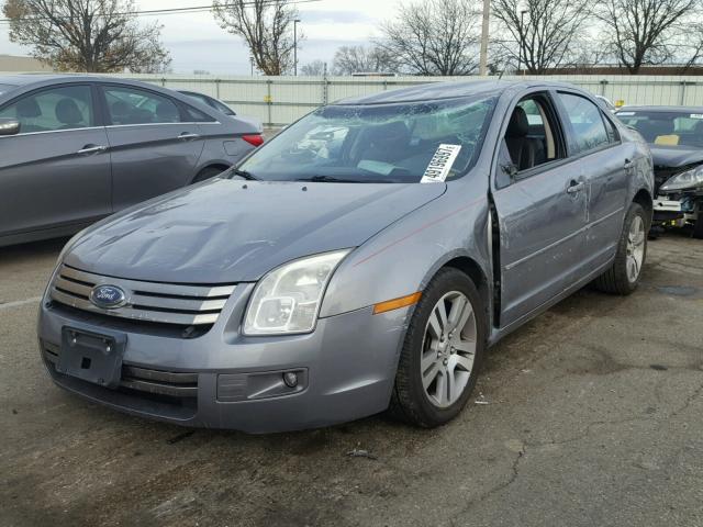 3FAHP07Z97R209868 - 2007 FORD FUSION SE SILVER photo 2