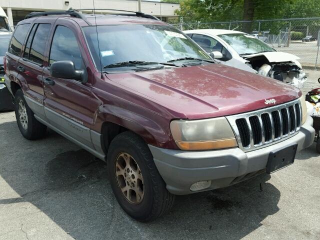 1J4GW58S2XC569208 - 1999 JEEP GRAND CHER MAROON photo 1