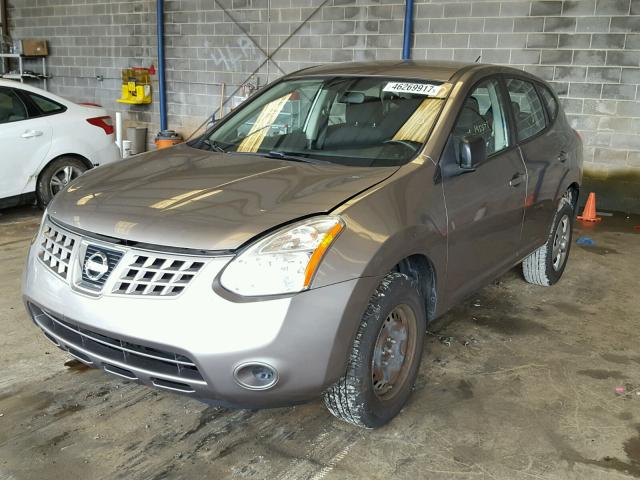 JN8AS58T99W057287 - 2009 NISSAN ROGUE S SILVER photo 2