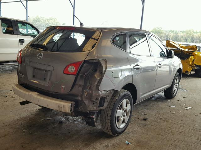 JN8AS58T99W057287 - 2009 NISSAN ROGUE S SILVER photo 4