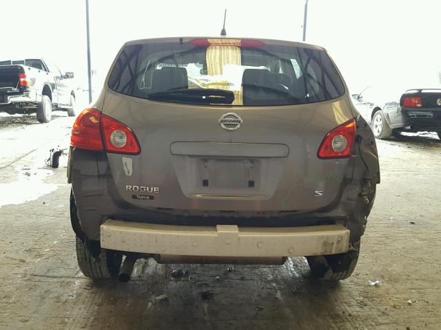 JN8AS58T99W057287 - 2009 NISSAN ROGUE S SILVER photo 9