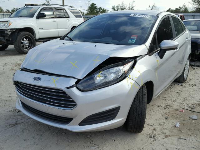 3FADP4AJ0EM171160 - 2014 FORD FIESTA S SILVER photo 2