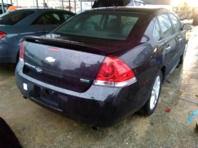 2G1WC5E35C1287869 - 2012 CHEVROLET IMPALA LTZ BLACK photo 4