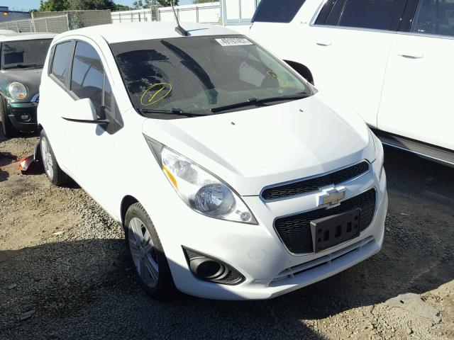 KL8CD6S9XEC515313 - 2014 CHEVROLET SPARK 1LT WHITE photo 1