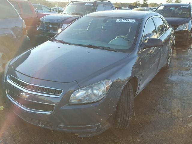 1G1ZG57B484235568 - 2008 CHEVROLET MALIBU LS GRAY photo 2