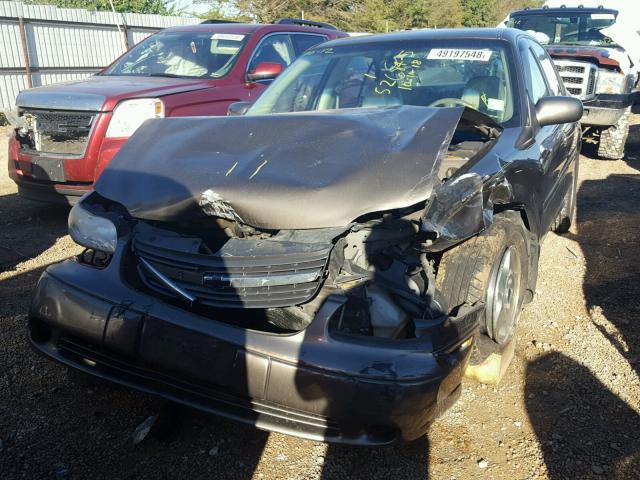 1G1NE52J42M629095 - 2002 CHEVROLET MALIBU LS 棕色 照片 2