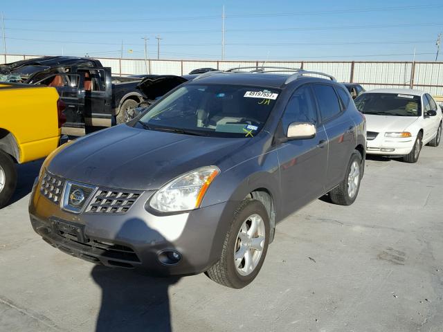 JN8AS58T28W008270 - 2008 NISSAN ROGUE S GRAY photo 2