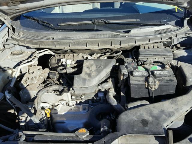 JN8AS58T28W008270 - 2008 NISSAN ROGUE S GRAY photo 7