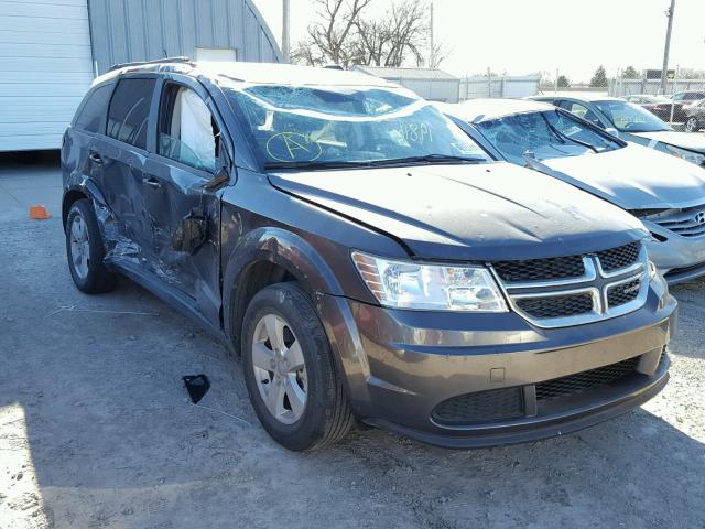 3C4PDCAB1HT516600 - 2017 DODGE JOURNEY SE CHARCOAL photo 1