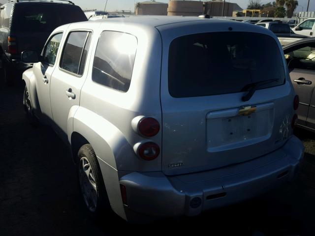 3GNCA13B39S579897 - 2009 CHEVROLET HHR LS SILVER photo 3