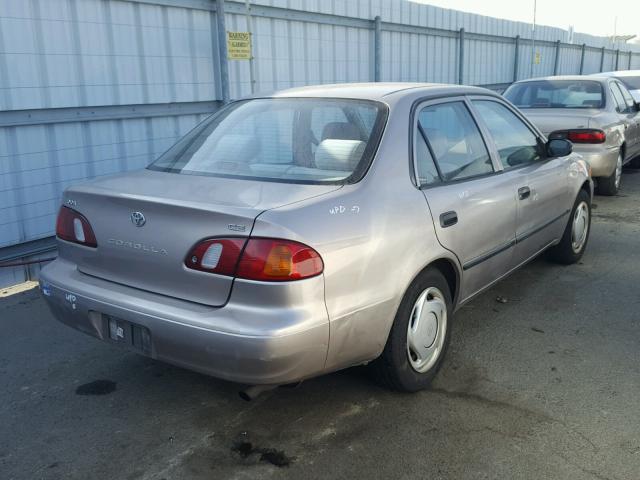 1NXBR12E5WZ051679 - 1998 TOYOTA COROLLA VE GOLD photo 4