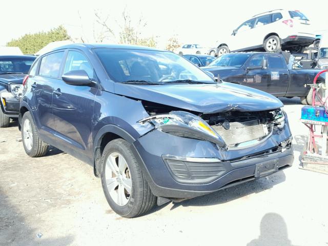 KNDPB3A2XD7537160 - 2013 KIA SPORTAGE B BLUE photo 1