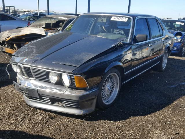 WBAFH7407F0630304 - 1985 BMW 735 I BLACK photo 2