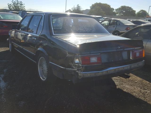 WBAFH7407F0630304 - 1985 BMW 735 I BLACK photo 3