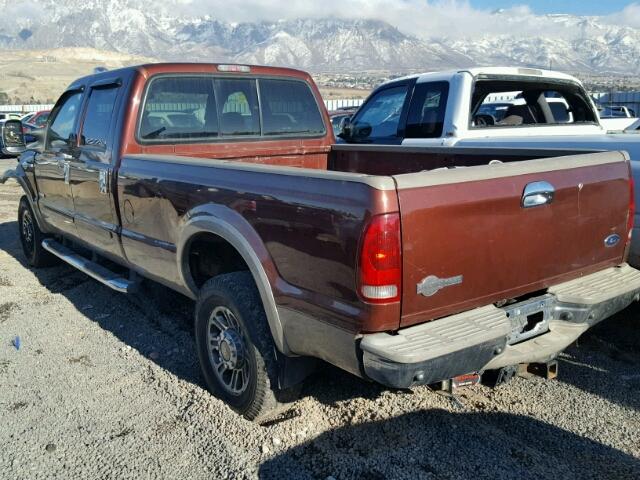 1FTSW21P36ED21590 - 2006 FORD F250 SUPER BURGUNDY photo 3