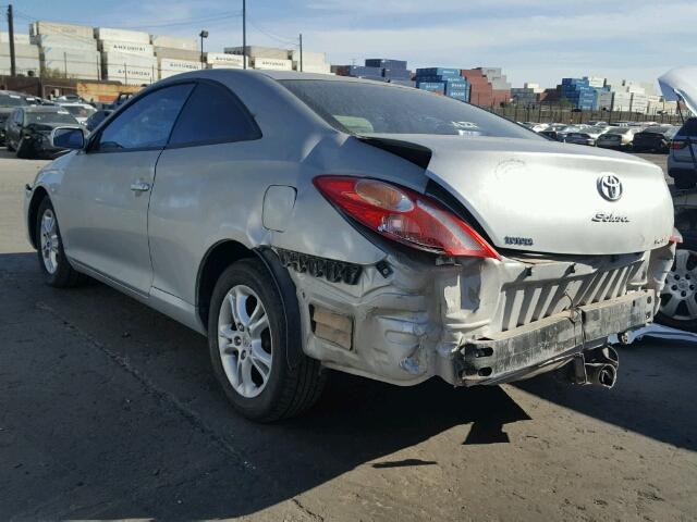 4T1CA38P45U061294 - 2005 TOYOTA CAMRY SOLA SILVER photo 3