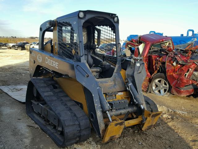 1T0333EKTFE285936 - 2015 JOHN DEERE 333E YELLOW photo 1