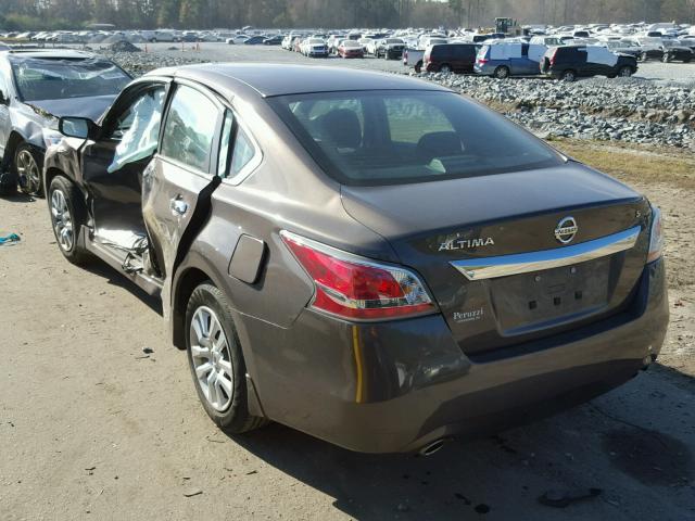 1N4AL3AP3FC224157 - 2015 NISSAN ALTIMA 2.5 BROWN photo 3