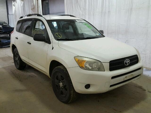 JTMBD33V686070097 - 2008 TOYOTA RAV4 WHITE photo 1