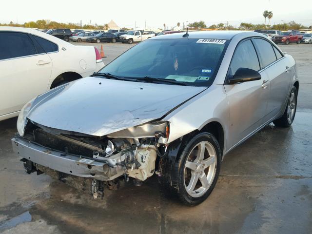 1G2ZG57N784175002 - 2008 PONTIAC G6 BASE SILVER photo 2