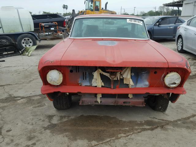 5H17T147757 - 1965 FORD FALCON RED photo 9