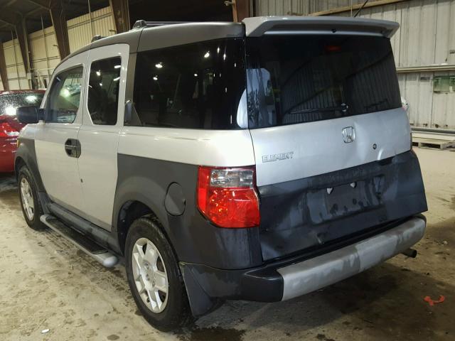 5J6YH18317L008885 - 2007 HONDA ELEMENT LX SILVER photo 3