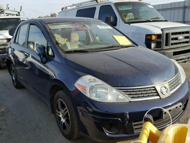 3N1BC11E79L440994 - 2009 NISSAN VERSA S BLUE photo 1