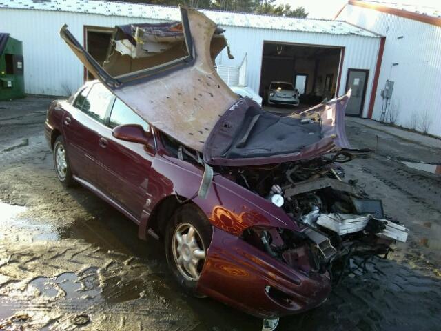 1G4HP54K614178590 - 2001 BUICK LESABRE CU MAROON photo 1