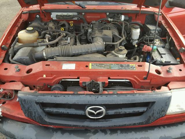 4F4YR12D18PM01999 - 2008 MAZDA B2300 RED photo 7