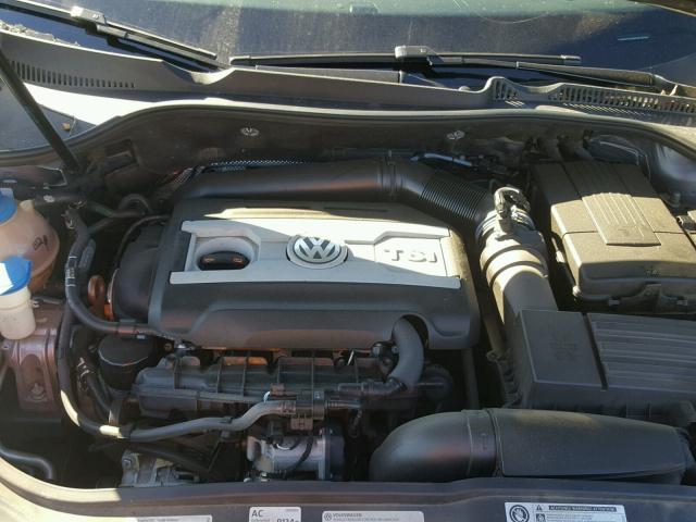 WVWBW7AH0CV015349 - 2012 VOLKSWAGEN EOS KOMFOR ლურჯი ფოტო 7