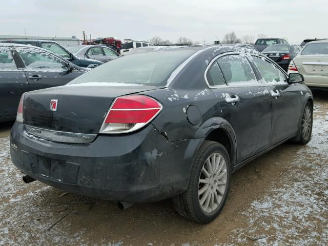 1G8ZX57789F207467 - 2009 SATURN AURA XR BLACK photo 4