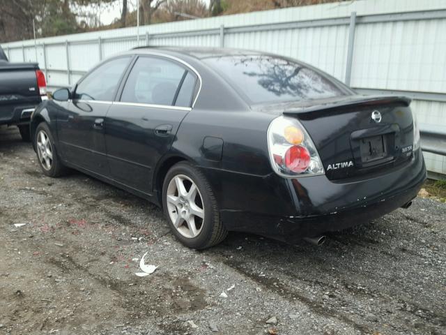 1N4BL11D32C119935 - 2002 NISSAN ALTIMA SE BLACK photo 3