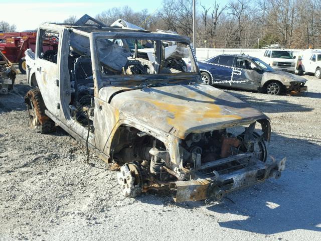 1J8GA69138L626073 - 2008 JEEP WRANGLER U BURN photo 1