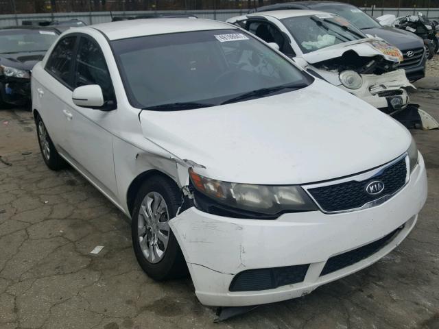 KNAFU4A27B5366126 - 2011 KIA FORTE EX WHITE photo 1