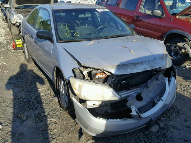 1HGEM22144L027851 - 2004 HONDA CIVIC DX V SILVER photo 1