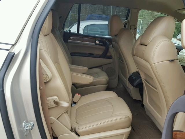 5GAKVBED3BJ348097 - 2011 BUICK ENCLAVE CX TAN photo 6