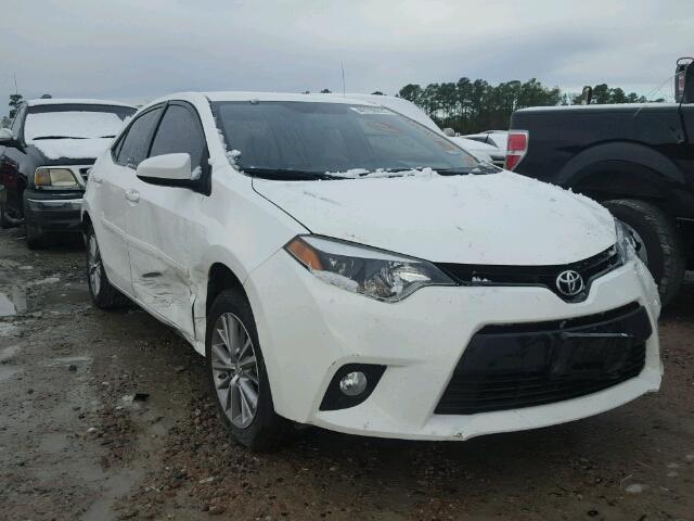 5YFBURHE7EP044995 - 2014 TOYOTA COROLLA L WHITE photo 1