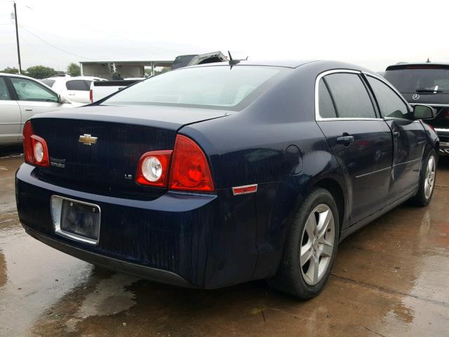 1G1ZG57B09F145369 - 2009 CHEVROLET MALIBU LS Mavi foto 4