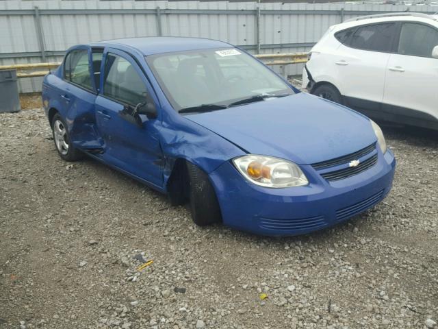 1G1AK58F687104119 - 2008 CHEVROLET COBALT LS BLUE photo 1