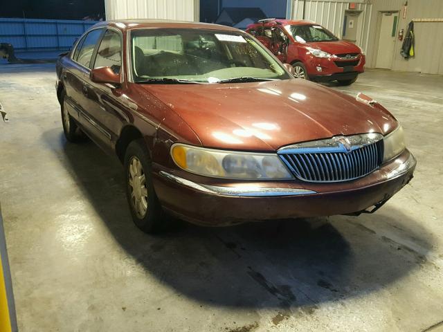 1LNHM97V6YY767518 - 2000 LINCOLN CONTINENTA MAROON photo 1