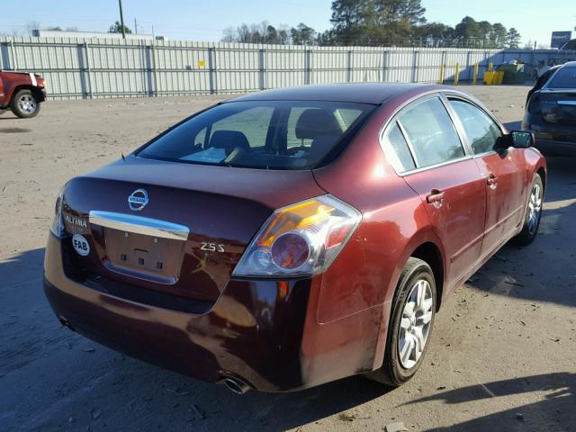 1N4AL2APXCC148765 - 2012 NISSAN ALTIMA BAS BURGUNDY photo 4