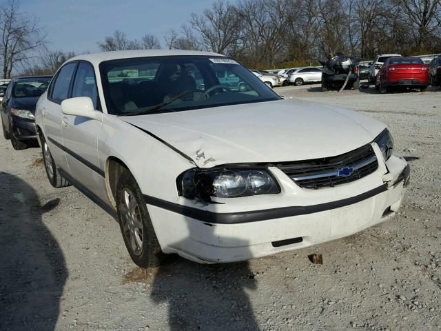 2G1WF52EX49449284 - 2004 CHEVROLET IMPALA WHITE photo 1