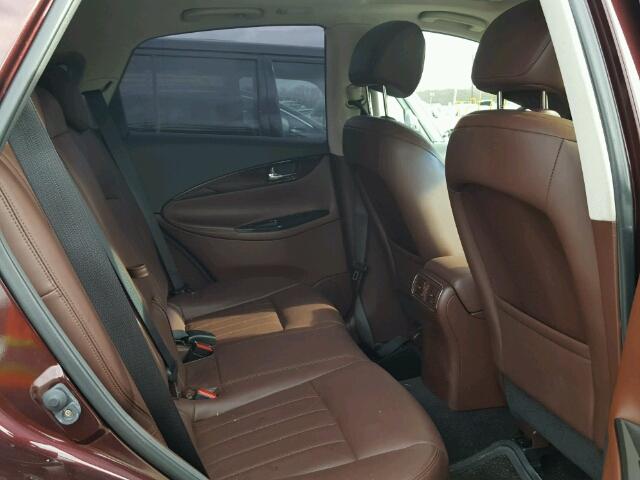 JN1AJ0HRXCM453031 - 2012 INFINITI EX35 BASE PURPLE photo 6